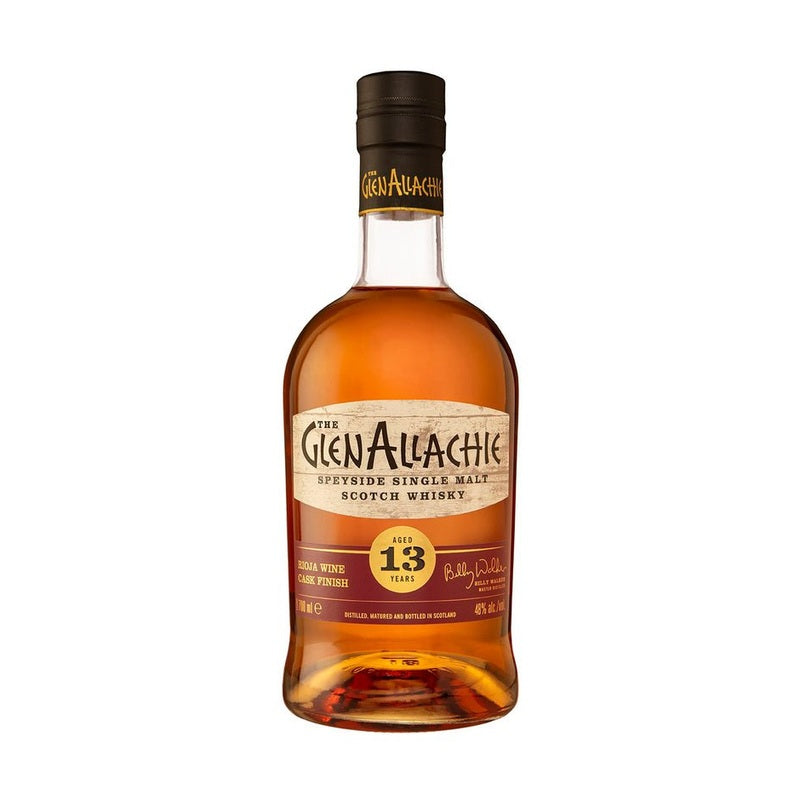 The GlenAllachie 13 Year Old Rioja Wine Cask Finish Speyside Single Malt Scotch Whisky - Vintage Wine & Spirits