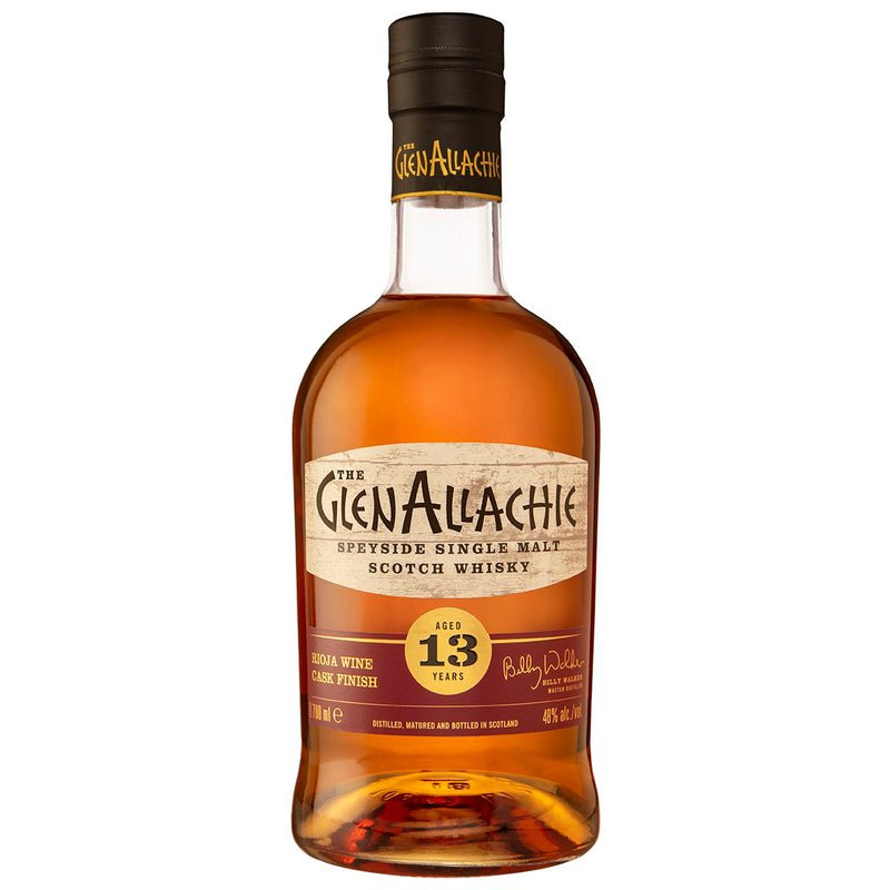 The GlenAllachie 13 Year Old Rioja Wine Cask Finish Speyside Single Malt Scotch Whisky - Vintage Wine & Spirits