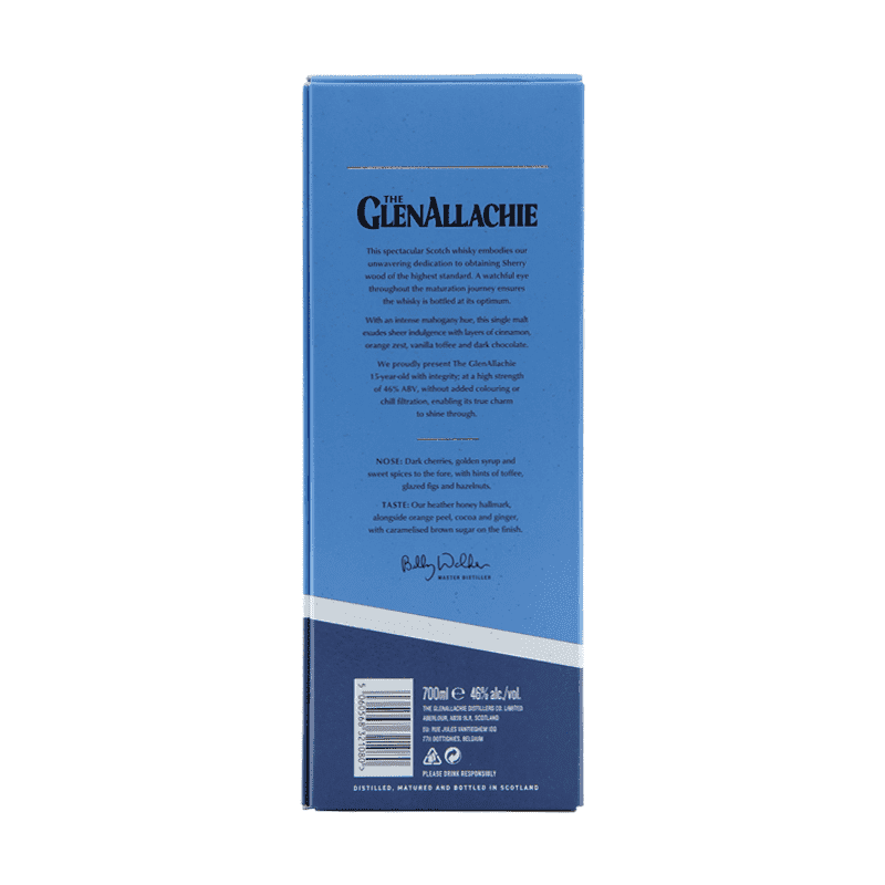 The GlenAllachie 15 Year Old Speyside Single Malt Scotch Whisky - Vintage Wine & Spirits