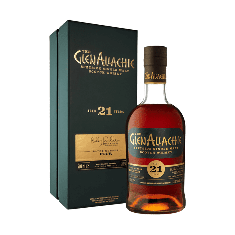 The GlenAllachie 21 Year Old Batch 4 Speyside Single Malt Scotch Whisky - Vintage Wine & Spirits