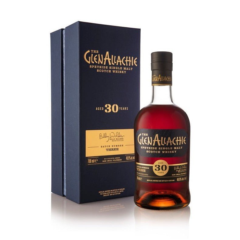 The GlenAllachie 30 Year Old Batch #3 Speyside Single Malt Scotch Whisky - Vintage Wine & Spirits