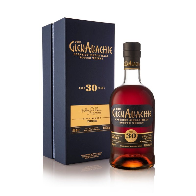 The GlenAllachie 30 Year Old Batch #3 Speyside Single Malt Scotch Whisky - Vintage Wine & Spirits
