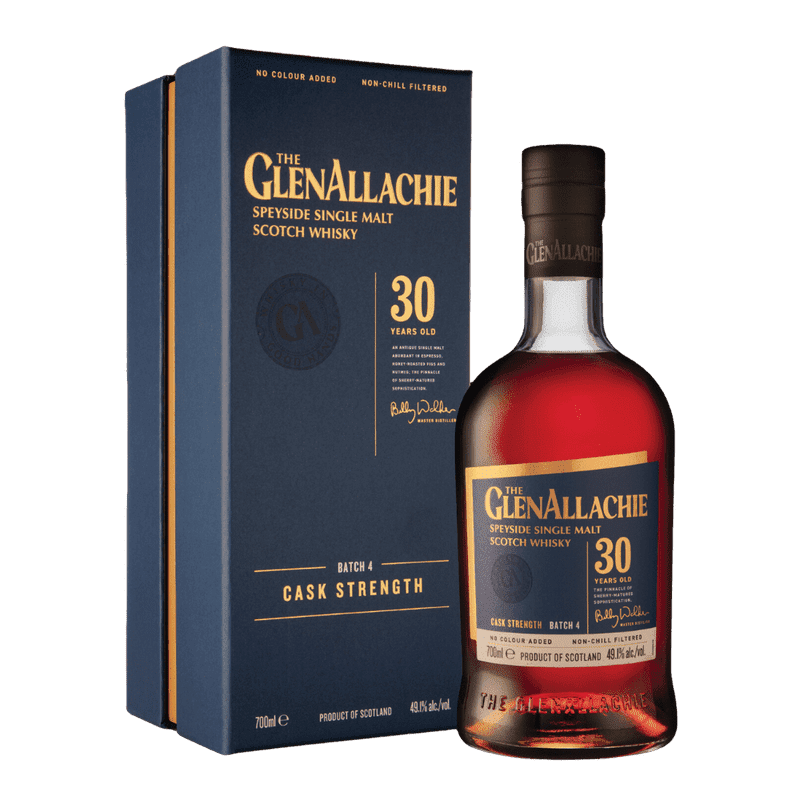 The GlenAllachie 30 Year Old Batch #4 Speyside Single Malt Scotch Whisky - Vintage Wine & Spirits