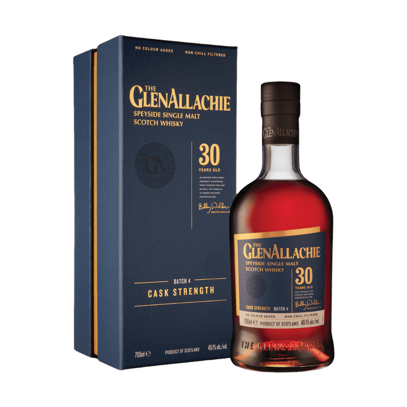 The GlenAllachie 30 Year Old Batch #4 Speyside Single Malt Scotch Whisky - Vintage Wine & Spirits