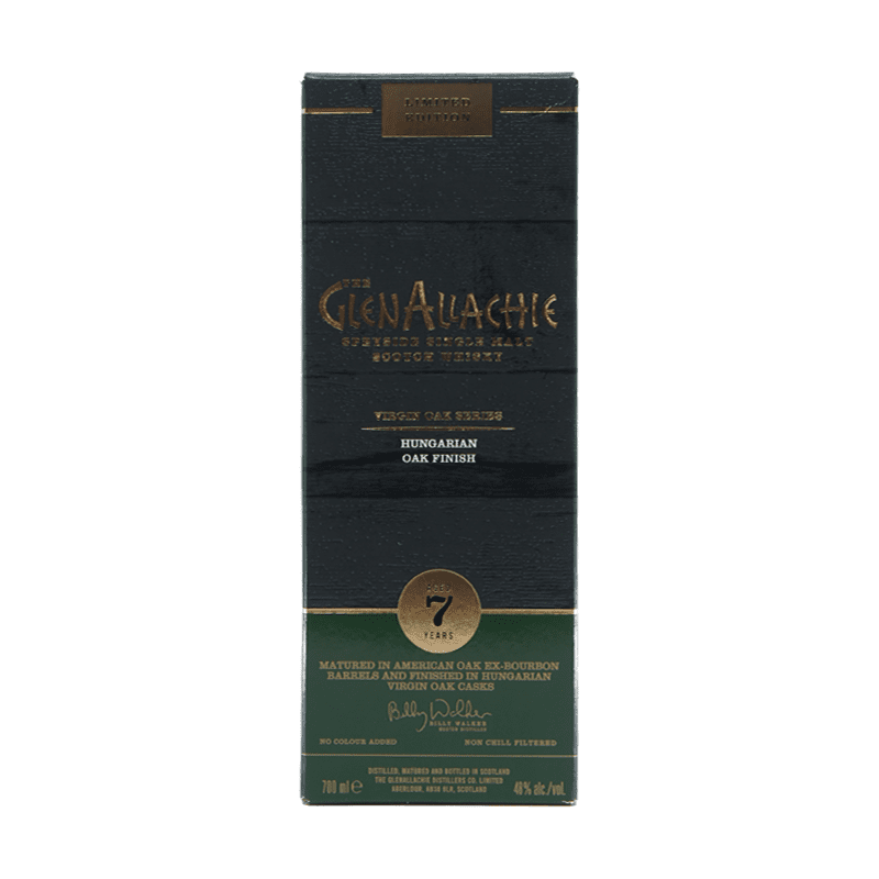 The GlenAllachie 7 Year Old Virgin Oak Series 'Hungarian Oak' - Vintage Wine & Spirits