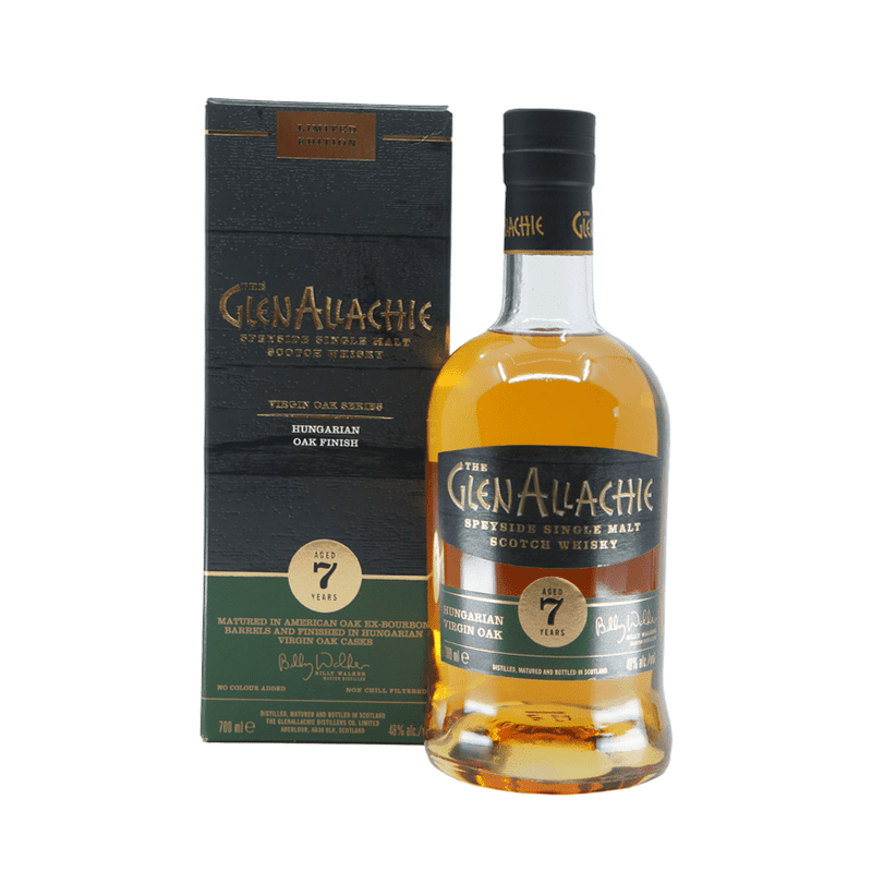 The GlenAllachie 7 Year Old Virgin Oak Series 'Hungarian Oak' - Vintage Wine & Spirits