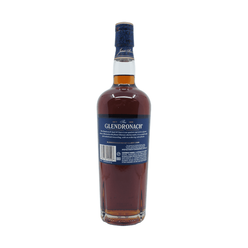 The GlenDronach 18 Year Old Single Malt Scotch Whisky - Vintage Wine & Spirits
