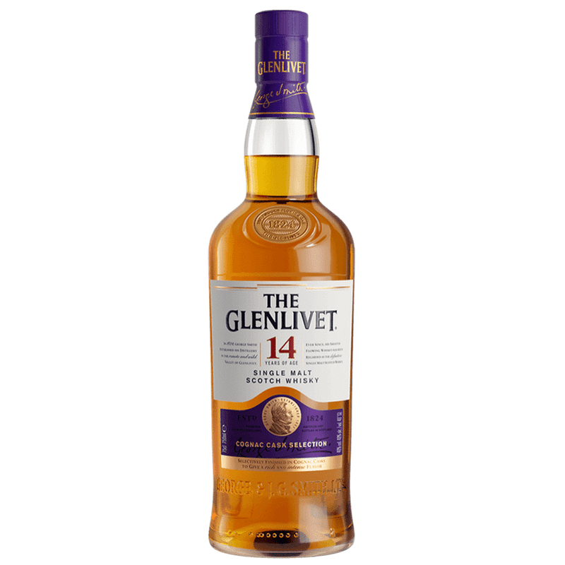 The Glenlivet 14 Year Old Cognac Cask Selection Single Malt Scotch Whisky - Vintage Wine & Spirits