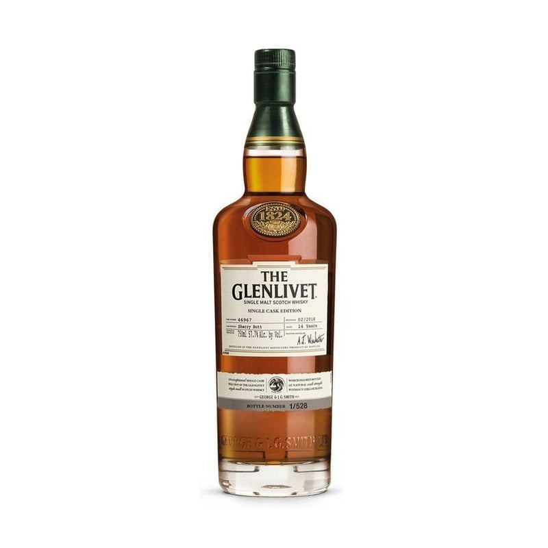 The Glenlivet 14 Year Old Sherry Butt Single Cask Single Malt Scotch Whisky - Vintage Wine & Spirits