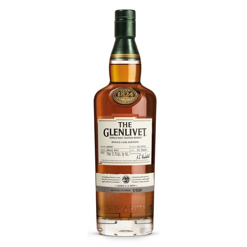 The Glenlivet 14 Year Old Sherry Butt Single Cask Single Malt Scotch Whisky - Vintage Wine & Spirits