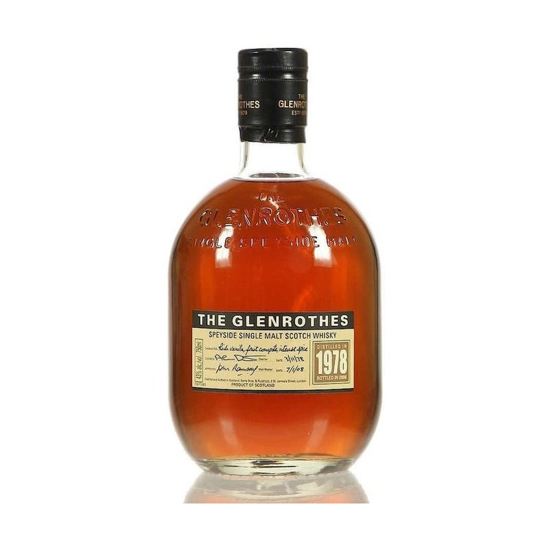 The Glenrothes Vintage 1978 Speyside Single Malt Scotch Whisky - Vintage Wine & Spirits