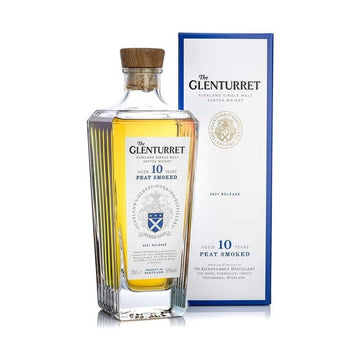 The Glenturret 10 Year Old 'Peat Smoked' 2021 Release Highland Single Malt Scotch Whisky - Vintage Wine & Spirits