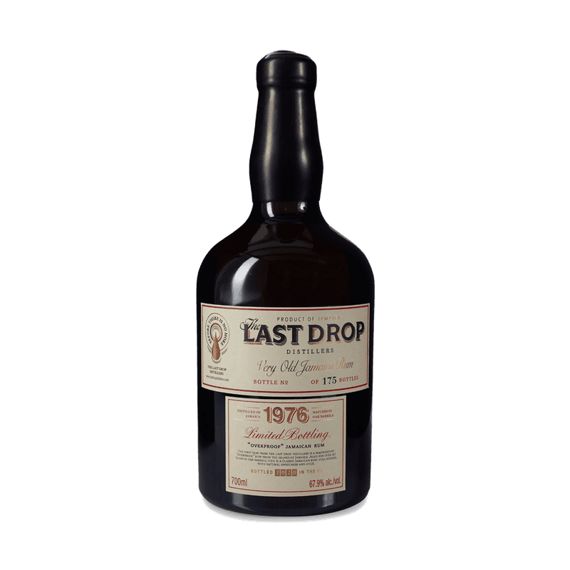 The Last Drop 1976 Very Old Jamaican Overproof Rum - Vintage Wine & Spirits
