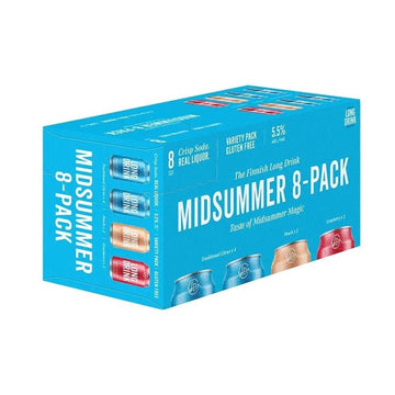 The Long Drink 'Midsummer' Flavored Gin Variety 6-Pack - Vintage Wine & Spirits