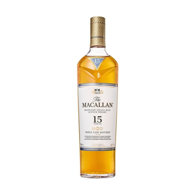 The Macallan 15 Year Old Triple Cask Matured Highland Single Malt Scotch Whisky - Vintage Wine & Spirits