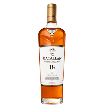 The Macallan 18 Year Old Sherry Oak Cask Highland Single Malt Scotch Whisky - Vintage Wine & Spirits