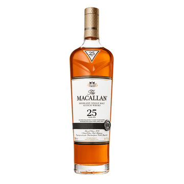 The Macallan 25 Year Old Sherry Oak Highland Single Malt Scotch Whisky - Vintage Wine & Spirits