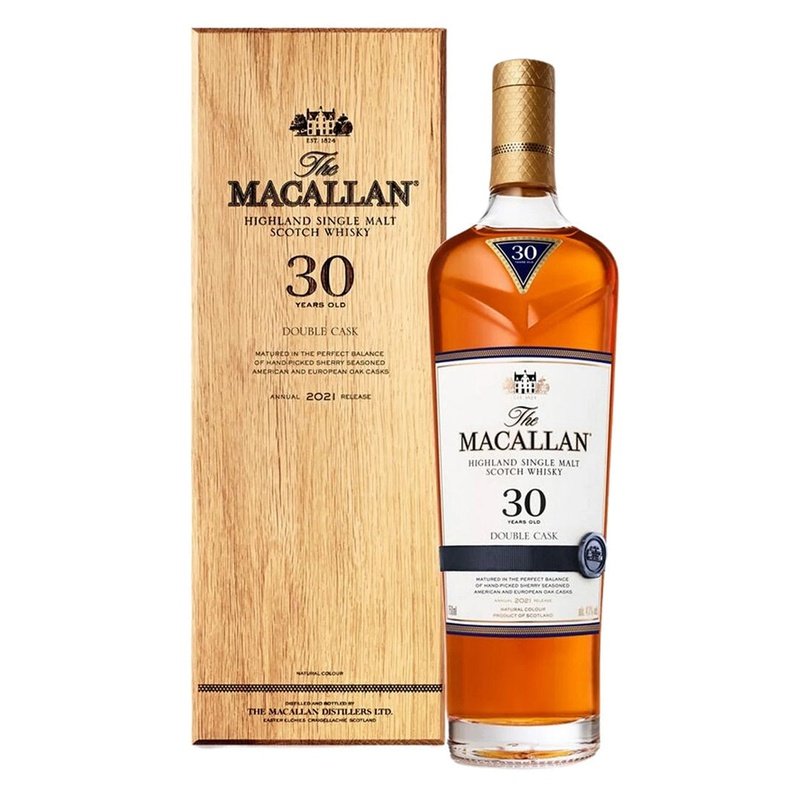 The Macallan 30 Year Old Double Cask Highland Single Malt Scotch Whisky - Vintage Wine & Spirits