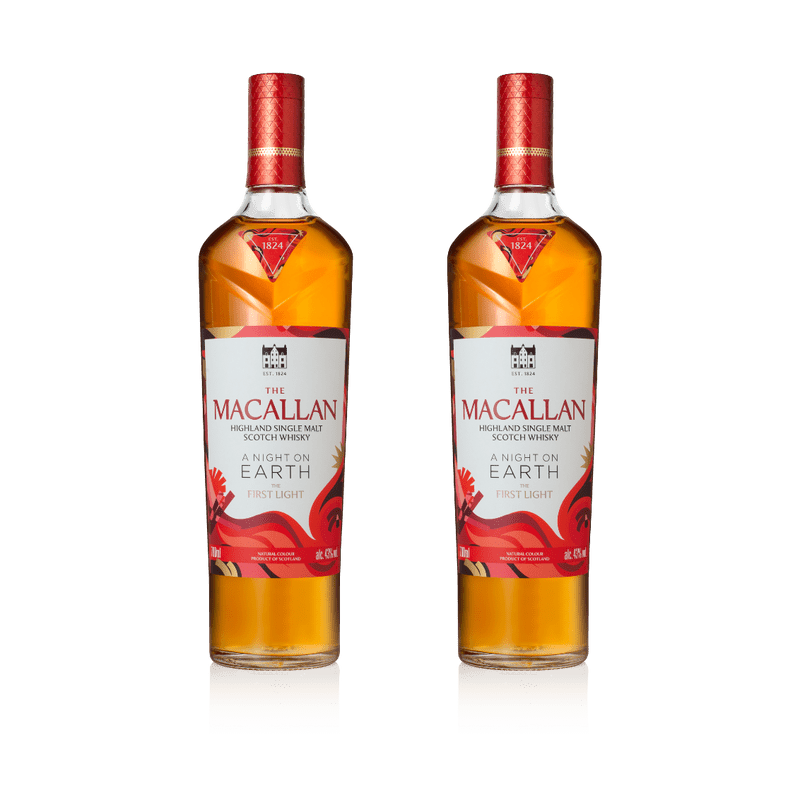 The Macallan A Night On Earth "The First Light" Drink One Save One Bundle - Vintage Wine & Spirits