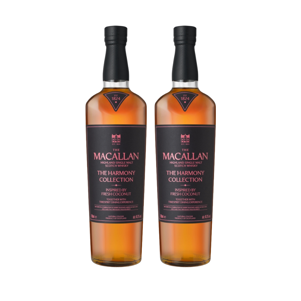 The Macallan Harmony Collection Inspired by Fresh Coconut - The Final Release Drink One Save One Bundle Pre-Order - Vintage Wine & Spirits