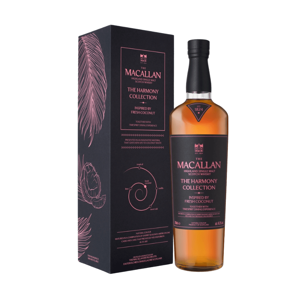 The Macallan Harmony Collection Inspired by Fresh Coconut - The Final Release Drink One Save One Bundle Pre-Order - Vintage Wine & Spirits