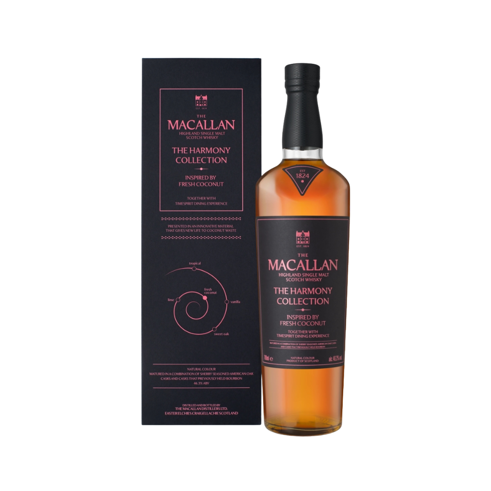 The Macallan Harmony Collection Inspired by Fresh Coconut - The Final Release Drink One Save One Bundle Pre-Order - Vintage Wine & Spirits