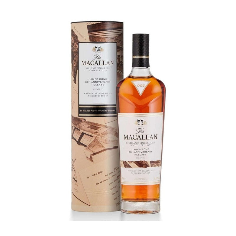 The Macallan James Bond 60th Anniversary Decade IV Highland Single Malt Scotch Whisky - Vintage Wine & Spirits