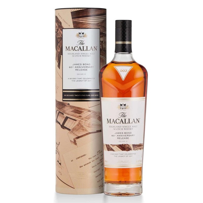 The Macallan James Bond 60th Anniversary Decade IV Highland Single Malt Scotch Whisky - Vintage Wine & Spirits