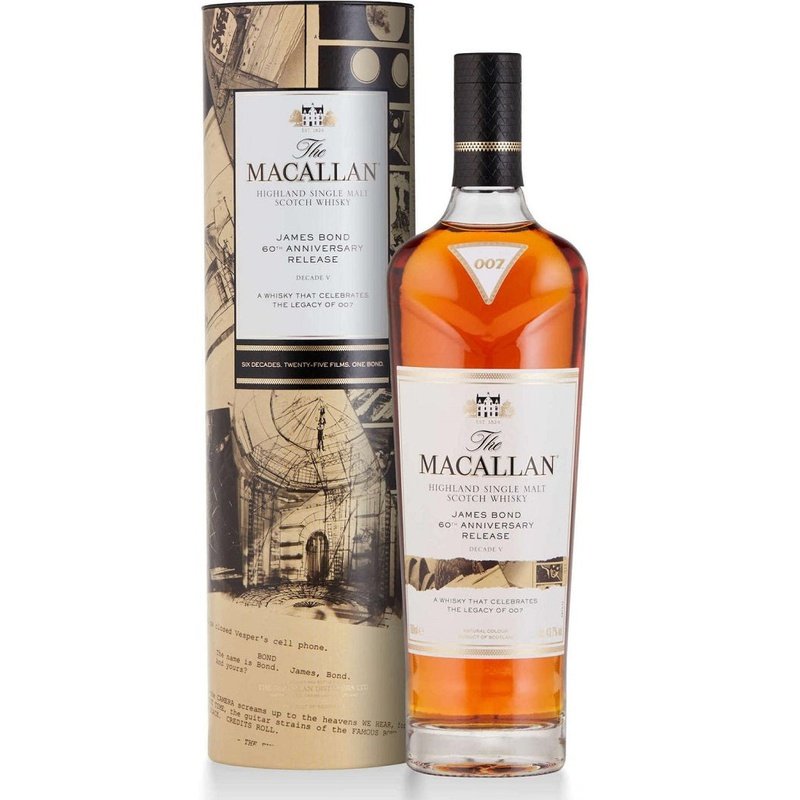 The Macallan James Bond 60th Anniversary Decade V Highland Single Malt Scotch Whisky - Vintage Wine & Spirits