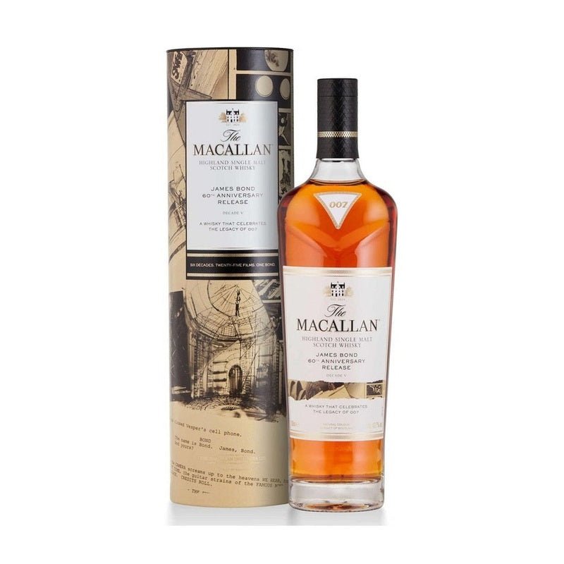 The Macallan James Bond 60th Anniversary Decade V Highland Single Malt Scotch Whisky - Vintage Wine & Spirits