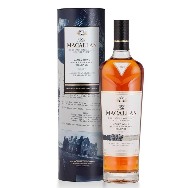 The Macallan James Bond 60th Anniversary Decade VI Highland Single Malt Scotch Whisky - Vintage Wine & Spirits