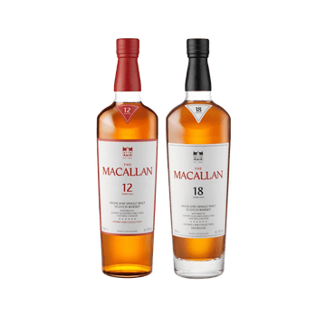 The Macallan Sherry 12 & 18 Bundle - Vintage Wine & Spirits