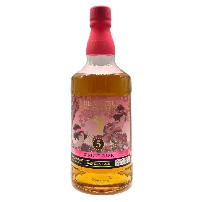 The Matsui Sakura Single Cask Aged 5 Years - Vintage Wine & Spirits