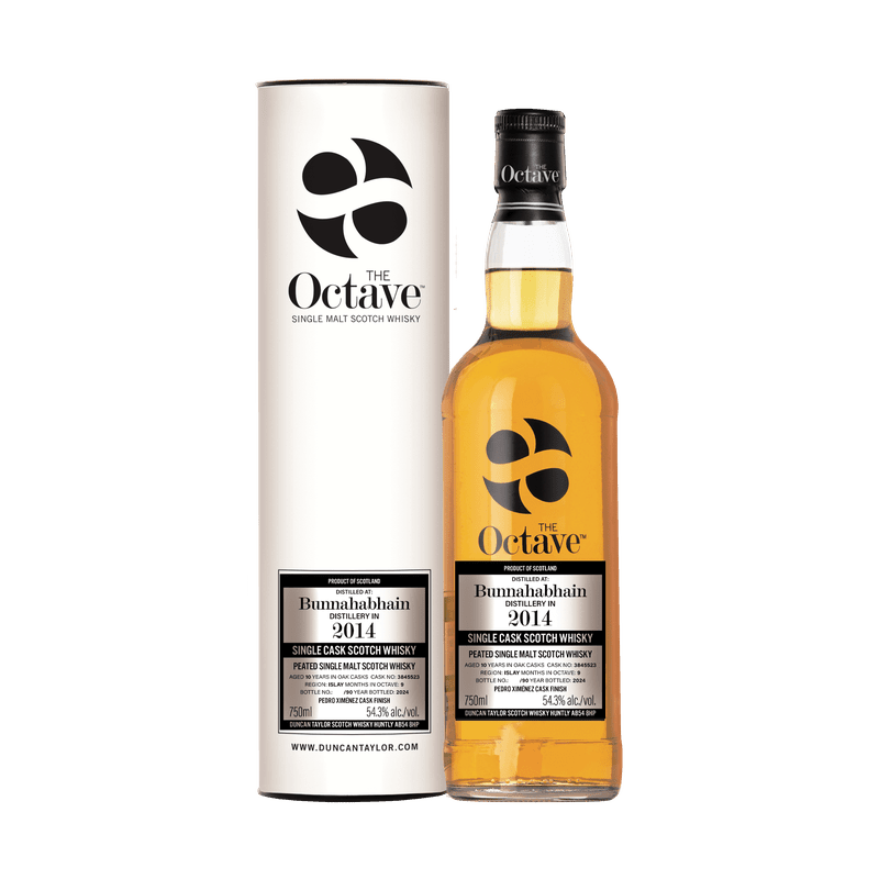 The Octave 10 Year Old Peated Bunnahabhain 2014 Single Cask Single Malt Scotch Whisky Cask #3845523 - Vintage Wine & Spirits