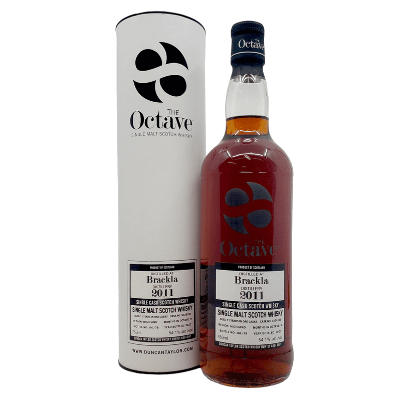 The Octave 11 Year Old Brackla 2011 Single Cask Single Malt Scotch Whisky - Vintage Wine & Spirits