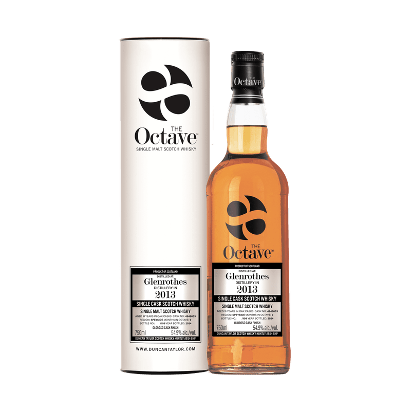 The Octave 11 Year Old Glenrothes 2013 Single Cask Single Malt Scotch Whisky Cask #4946003 - Vintage Wine & Spirits