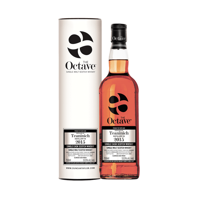 The Octave 9 Year Old Teaninich 2015 Single Cask Single Malt Scotch Whisky Cask #6745243 - Vintage Wine & Spirits