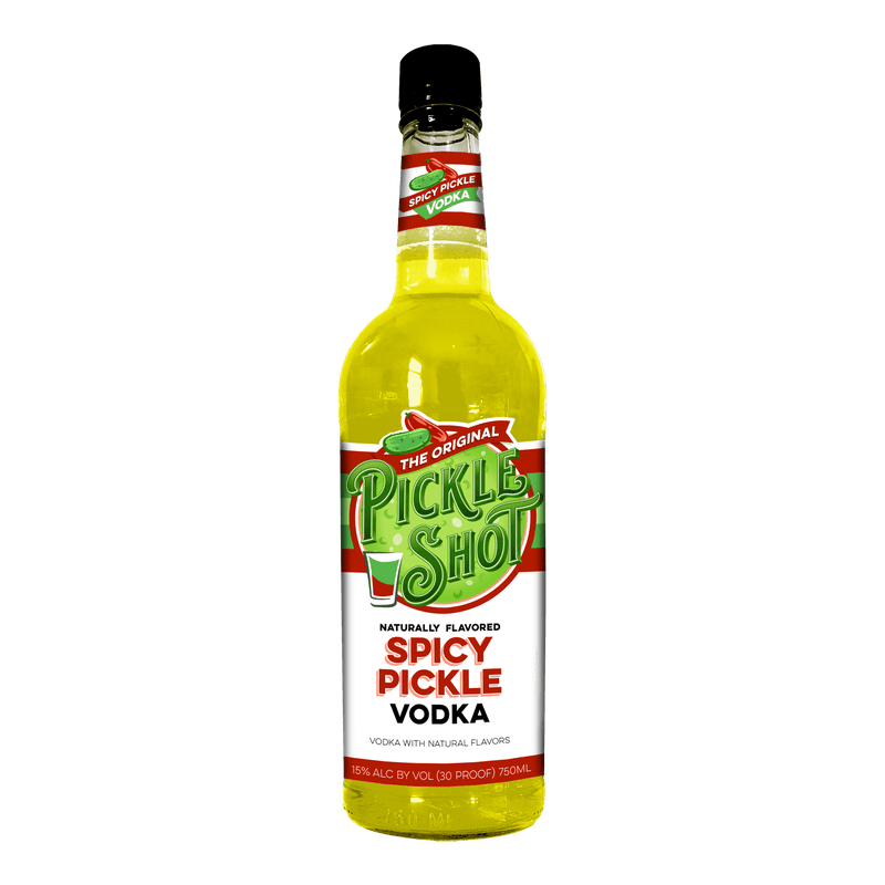 The Original Pickle Shot Spicy Pickle Vodka - Vintage Wine & Spirits