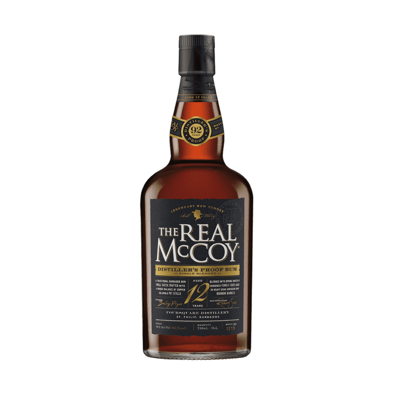 The Real McCoy 12 Year Old Distiller's Proof Single Blended Rum - Vintage Wine & Spirits