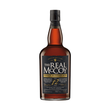The Real McCoy 12 Year Old Single Blended Rum - Vintage Wine & Spirits