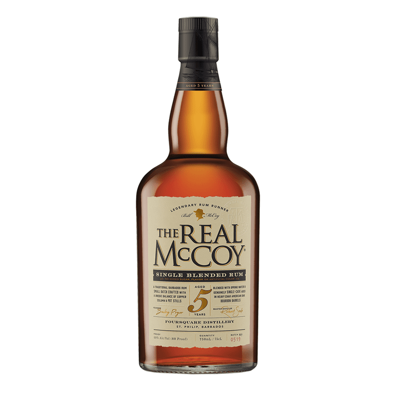 The Real McCoy 5 Year Old Single Blended Rum - Vintage Wine & Spirits