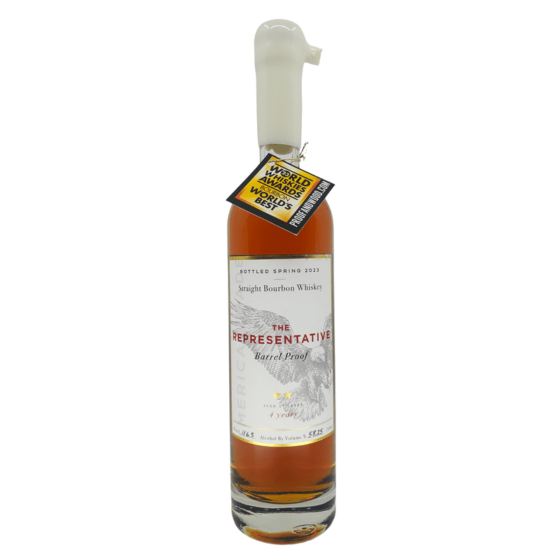 The Representative 4 Year Old Barrel Proof Straight Bourbon Whiskey - Vintage Wine & Spirits