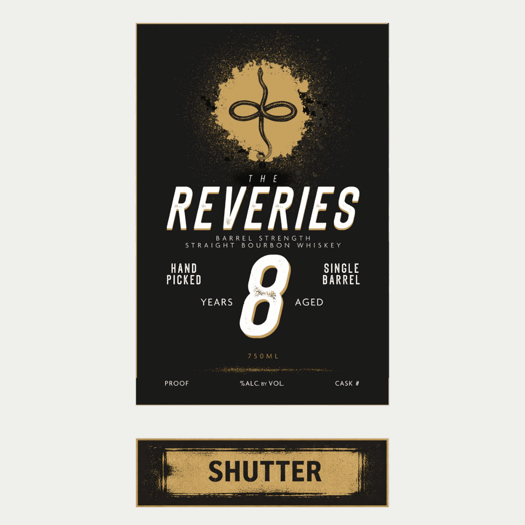 The Reveries Shutter 8 Year Old Kentucky Straight Single Barrel Bourbon Whiskey - Vintage Wine & Spirits