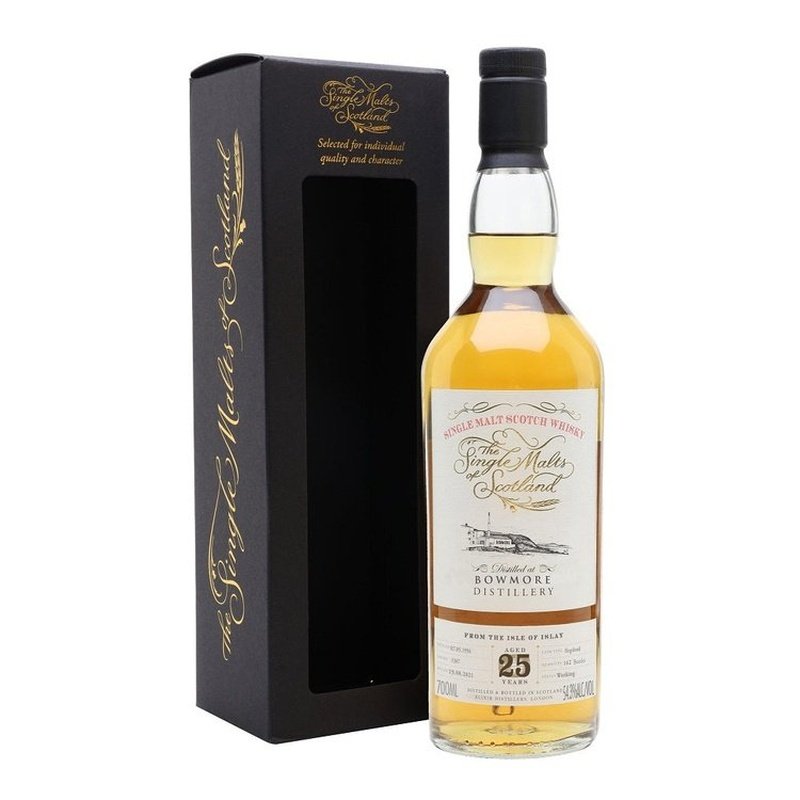 The Single Malts of Scotland Bowmore 25 Year Old 1996 Single Malt Scotch Whisky - Vintage Wine & Spirits