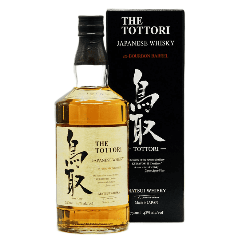 The Tottori Ex-Bourbon Barrel Japanese Whisky - Vintage Wine & Spirits