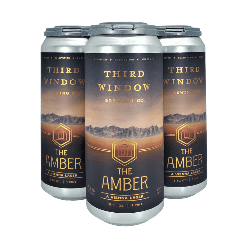 Third Window Brewing Co. 'The Amber' Vienna Lager Beer 4-Pack - Vintage Wine & Spirits