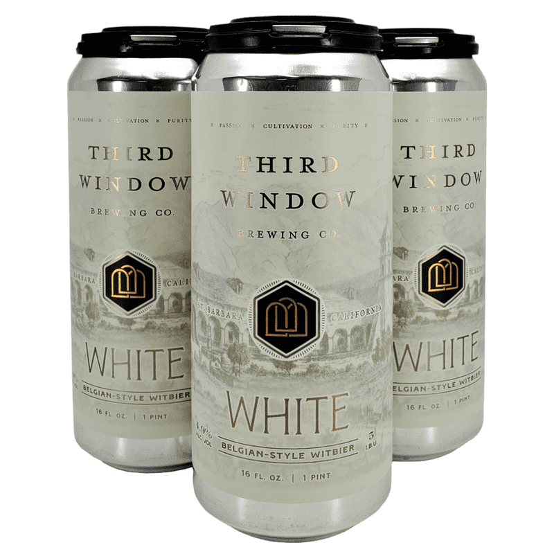 Third Window Brewing Co. White Belgian-Style Beer 4-Pack - Vintage Wine & Spirits