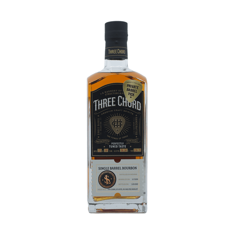Three Chord Private Selection Single Barrel Bourbon – Vintage Wine ...