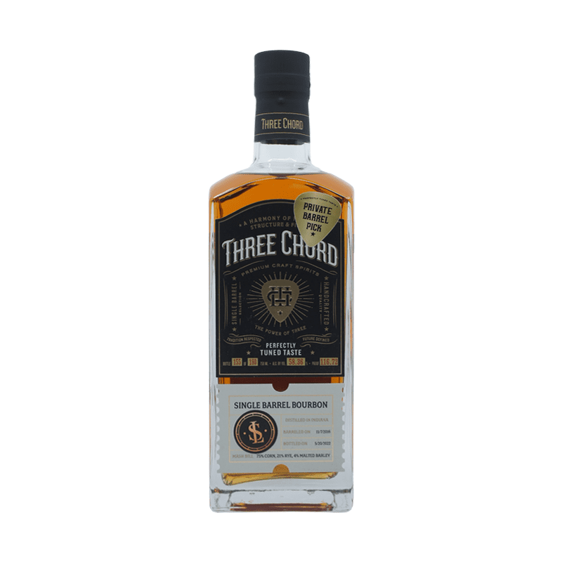 Three Chord Private Selection Single Barrel Bourbon - Vintage Wine & Spirits