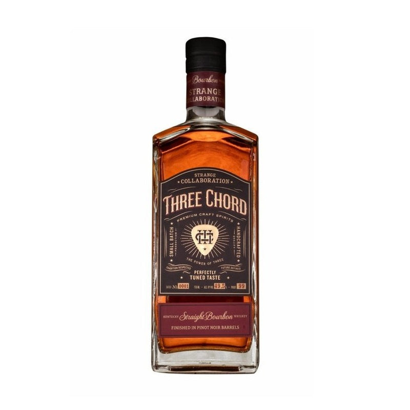 Three Chord Strange Collaboration Pinot Noir Barrels Finish Kentucky Straight Bourbon Whiskey - Vintage Wine & Spirits